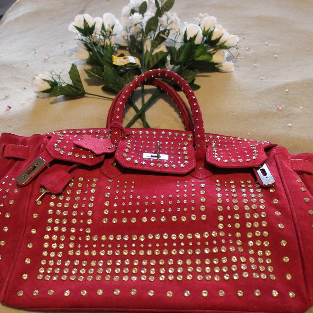 Large Pink Purse